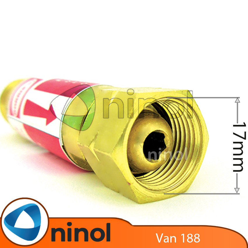 Van chống cháy ngược 17mm