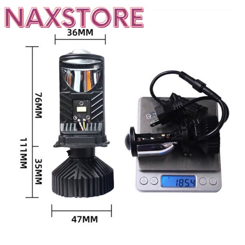 ĐÈN LED BI CẦU MINI CHÂN H4