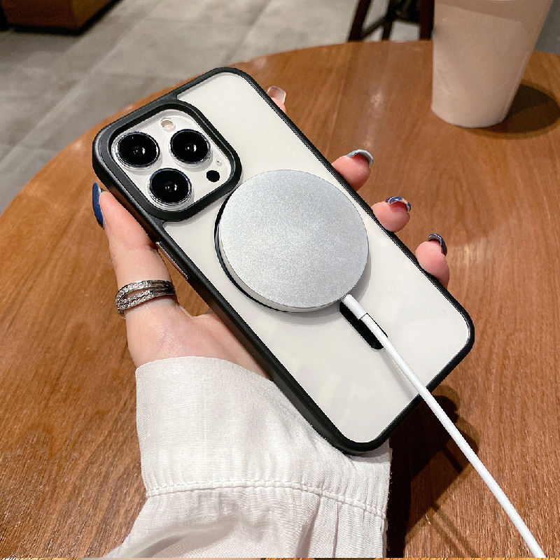 [ỐP LƯNG MAGSAFE VIỀN MÀU] iPhone 14/ 14 Plus/ 14 Pro/ 14 Pro Max hiệu Likgus