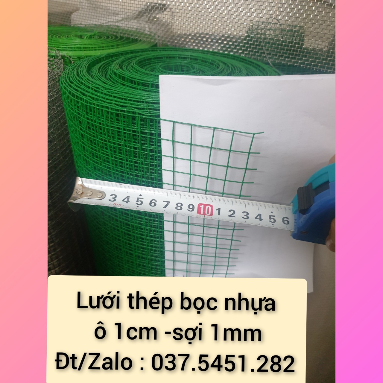 Lưới chống chuột - ô 5mm sợi 1ly ( bán lẻ 35k/m vuông, bán nguyên cuộn 650k)