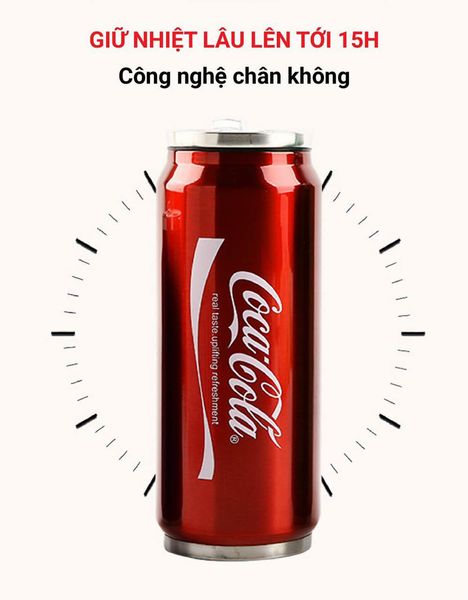 BÌNH GIỮ NHIỆT HÌNH LON NƯỚC COCA 330ML