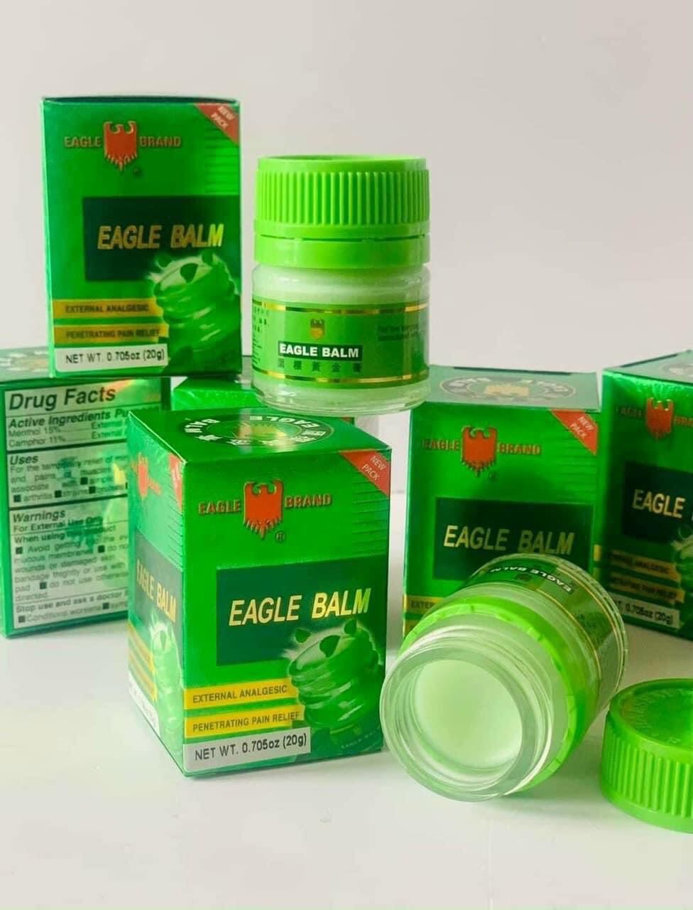 Dầu cù là xanh con ó eagle brand eagle balm 19.8g