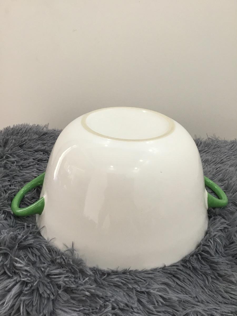 Thố Trắng 26 cm - Gốm Sứ Cường Phát