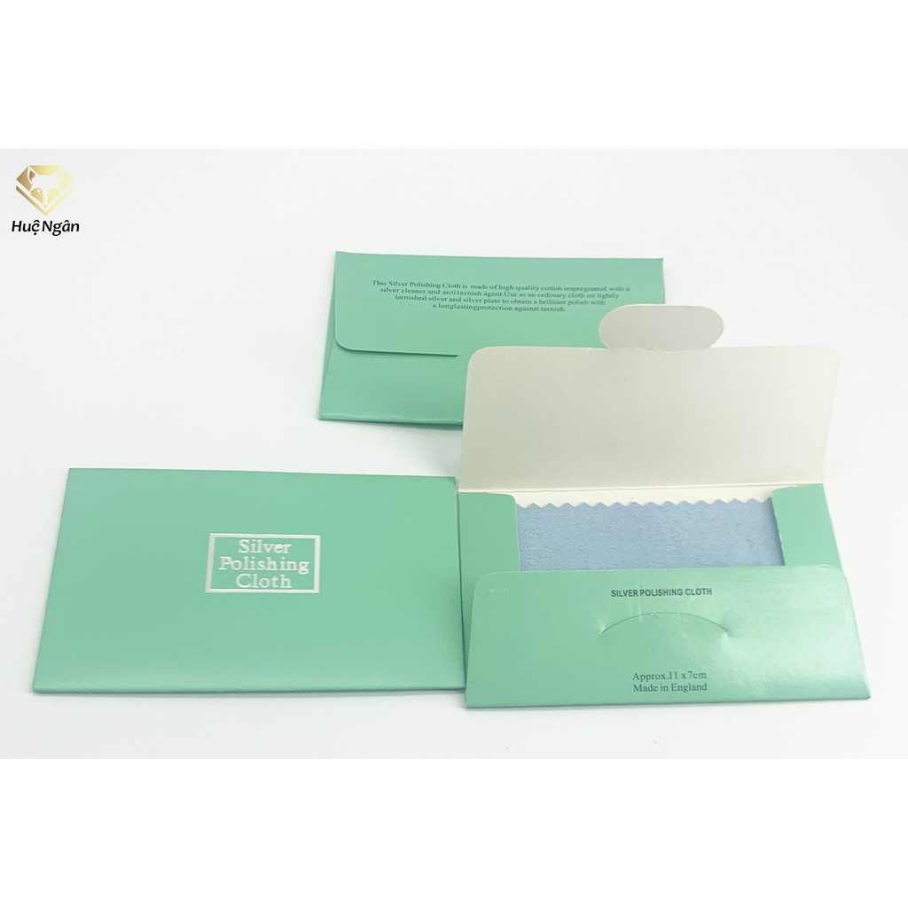 Khăn lau Trang Sức Bạc Huệ ngân KLTS01