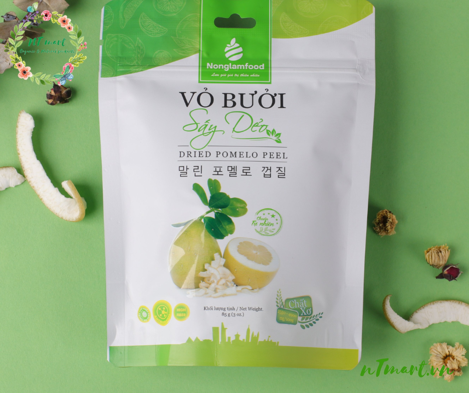 VỎ BƯỞI SẤY DẺO