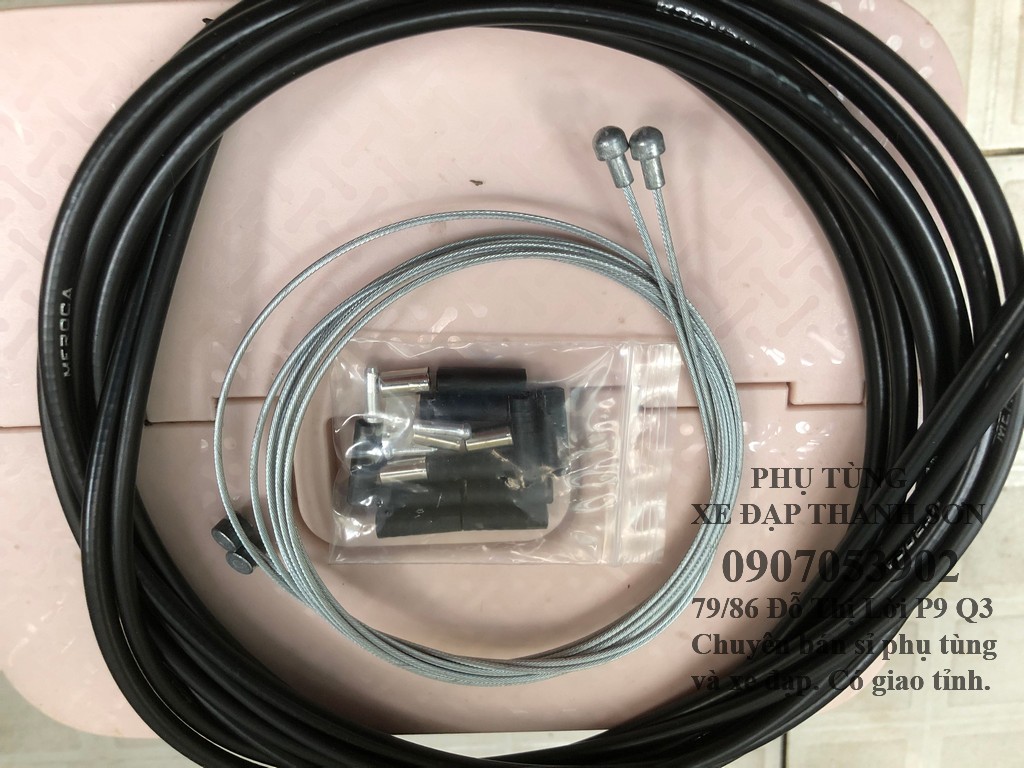 Vỏ dây thắng xe đạp màu đen Honda