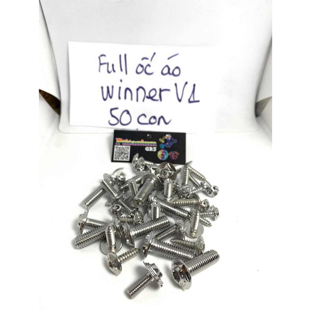 Combo Full Ốc Salaya dàn áo , salaya full xe Exciter Vario AB Winner Wave Sirus Satria . DoChoiXeMay