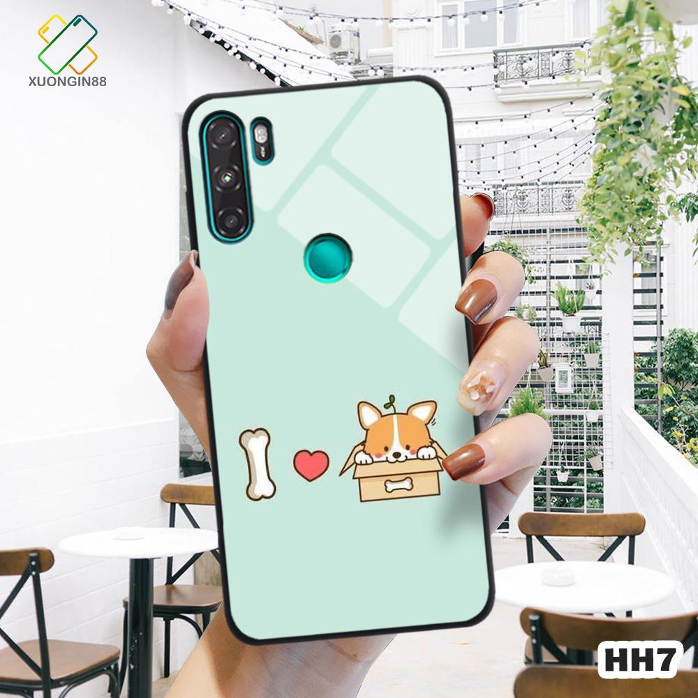 Ốp lưng vsmart active 3 kính cường lực hoạt hình cưng xỉu