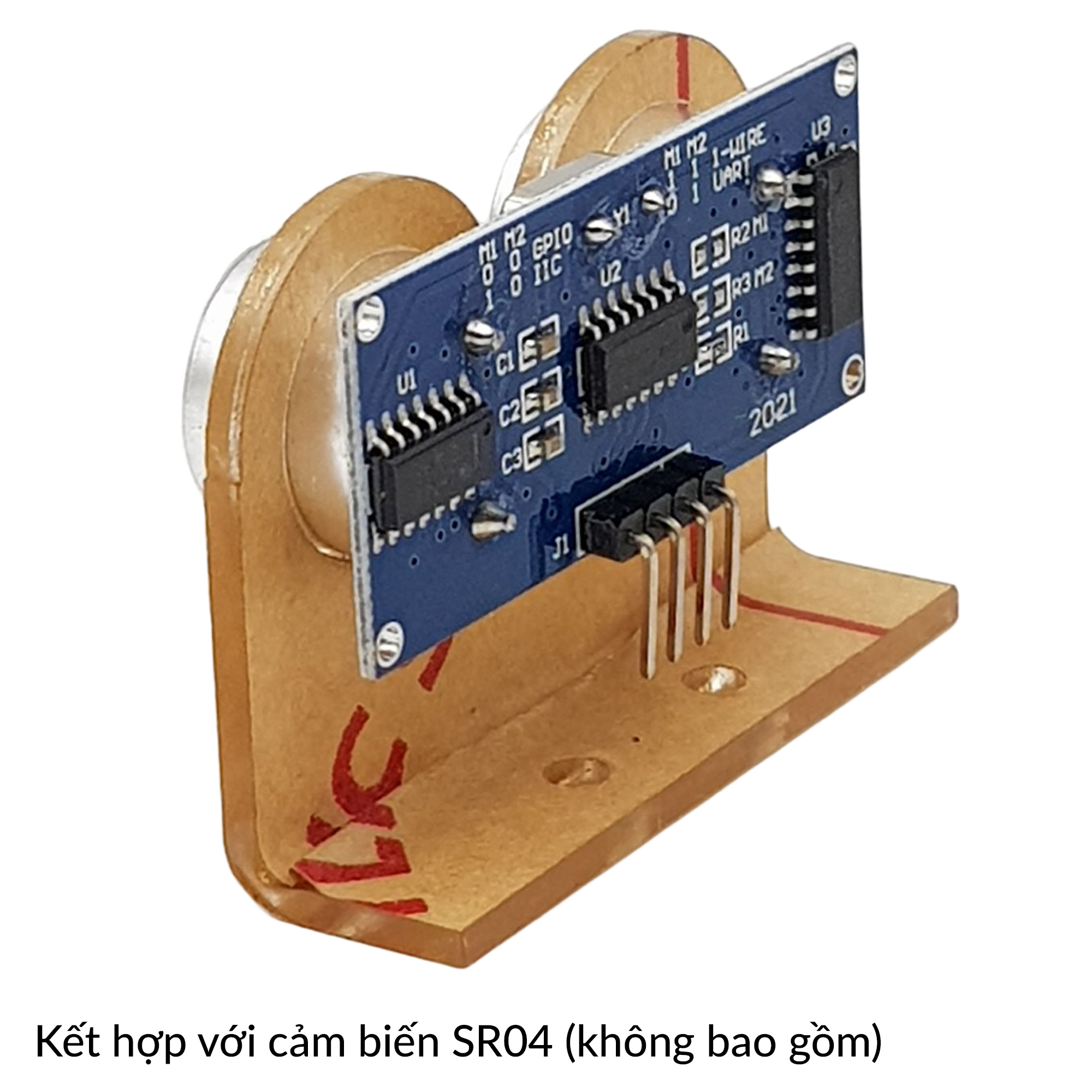 Bộ 2 Đế module cảm biến siêu âm HC-SR04 HC-SR05