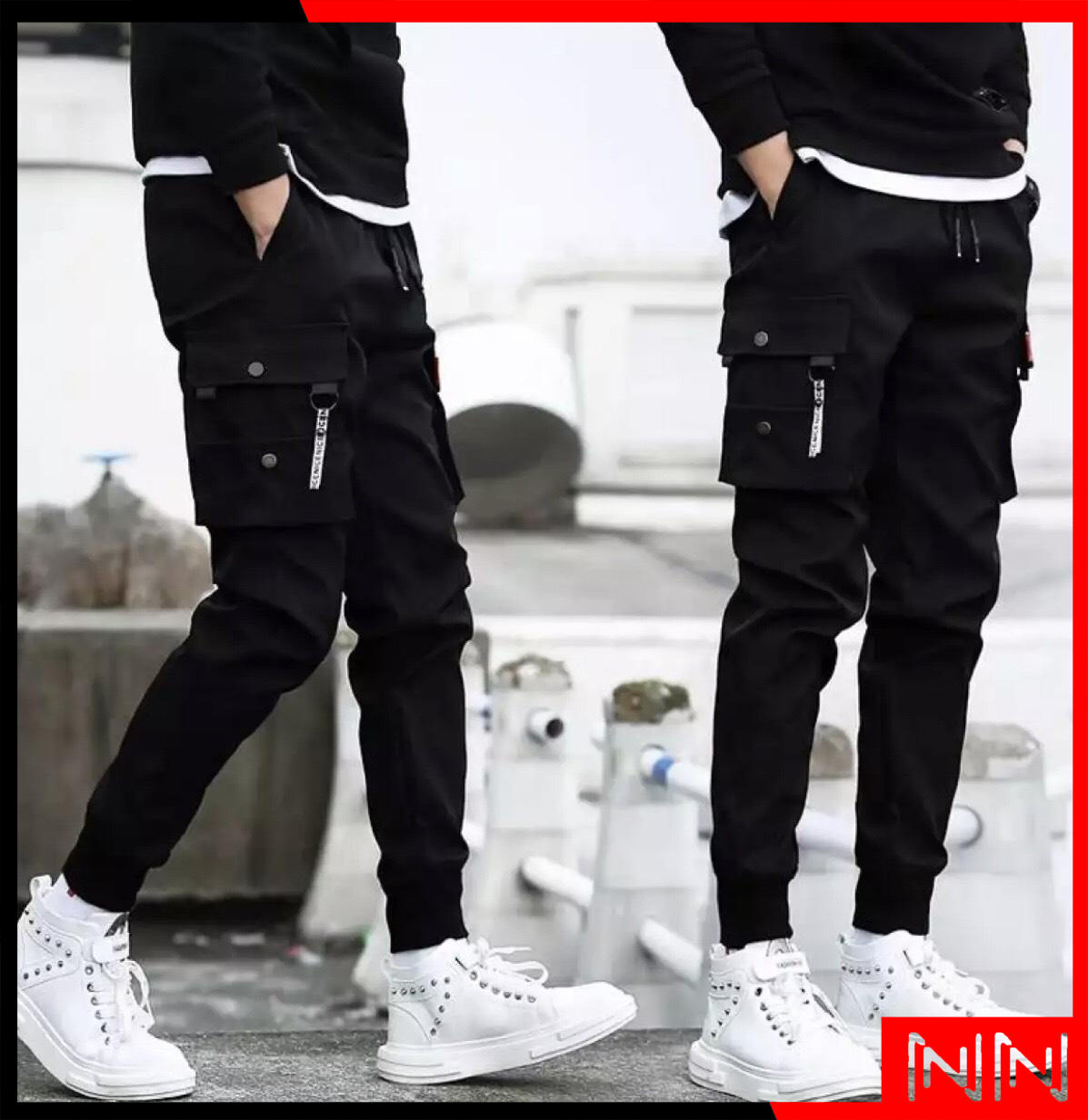 Quần Jogger Nam Chất Thun Poly 2 Da Mềm Mịn Co Giãn 4 Chiều