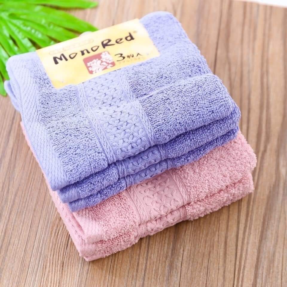 Khăn mặt mono red nhật