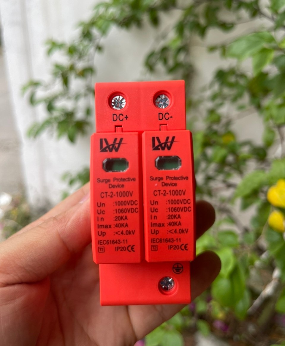 Chống sét lan truyền DC 500V - 1000V, Aptomat dc dùng cho năng lượng mặt trời solar