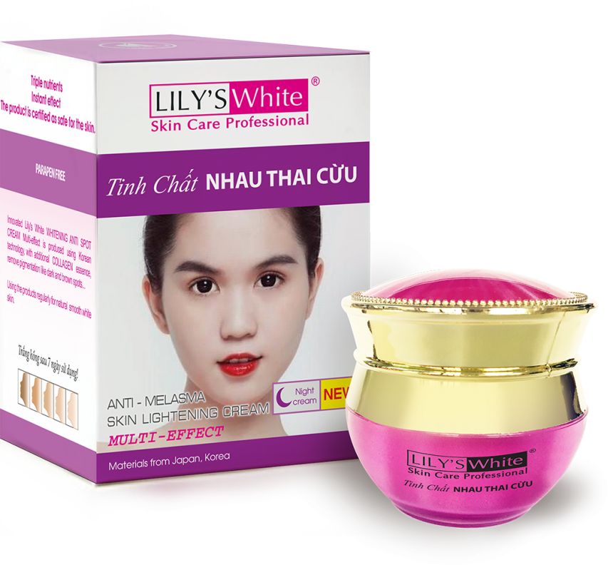 [HCM]Kem sạch nám Lily’s White (Tinh chất nhau thai Cừu)