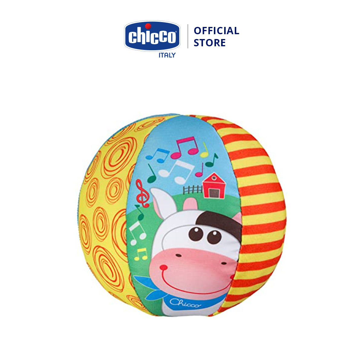Bóng lăn phát nhạc Bò sữa Chicco
