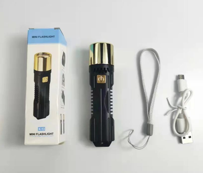 ĐÈN PIN MINI X13 SIÊU SÁNG 3 CHẾ ĐỘ (CÓ CHẾ ĐỘ SOS)