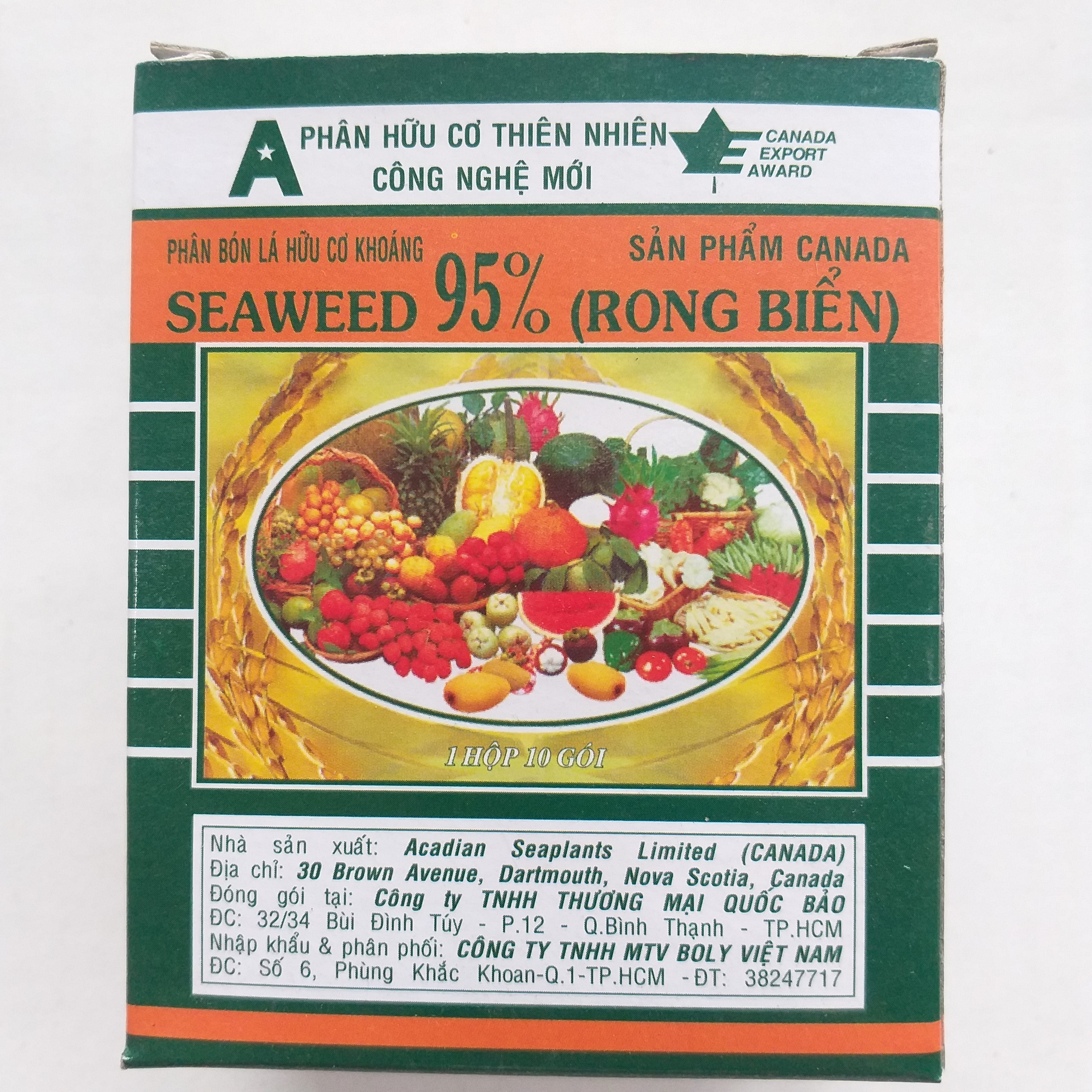 Phân bón lá hữu cơ khoáng SEAWEED Rong biển 95%