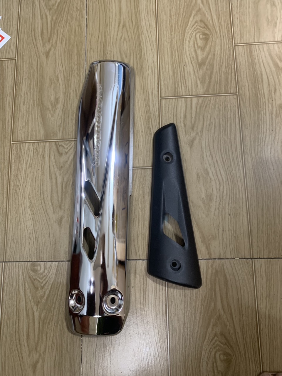 Ốp pô xe exciter 2010 inox