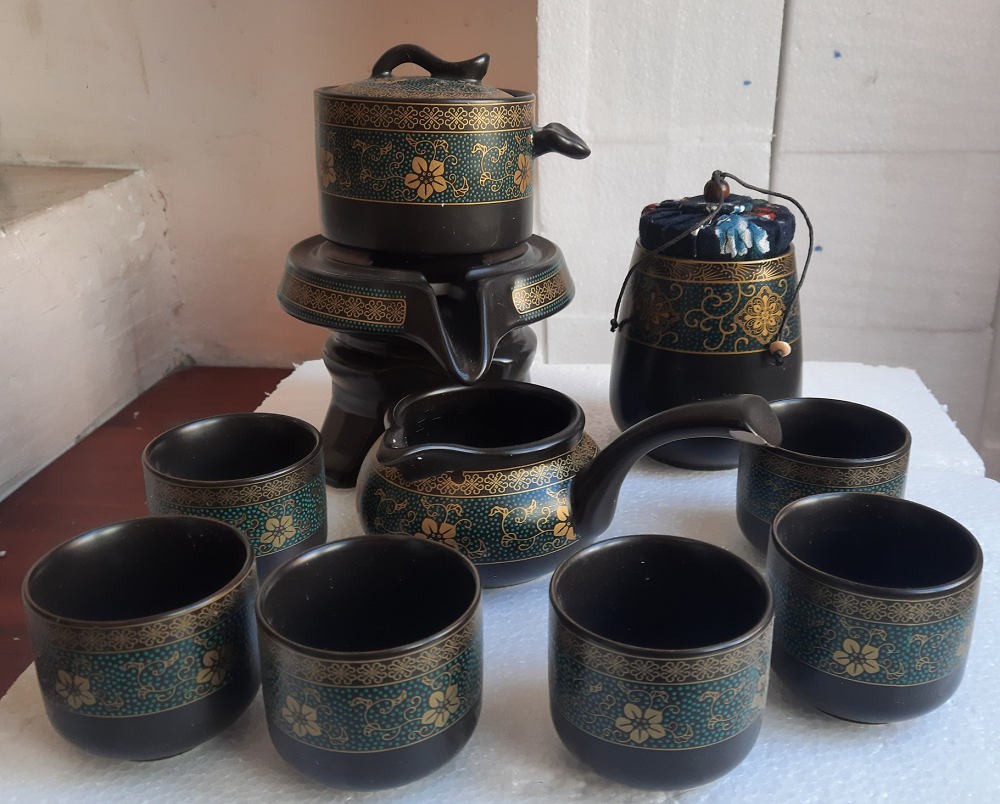 [KHUYẾN MẠI 7 NGÀY] BỘ ẤM CHÉN TRÀ ĐẠO CỐI XAY CAO CẤP, GỒM SỨ TỬ SA ( BỘ 9 CHI TIẾT CÓ TÚI GIẤY QUÀ TẶNG)