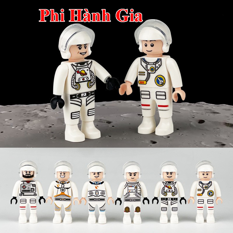 [Hoàn Tiền 10%]Minifigure Phi Hành Gia, Lính Swat