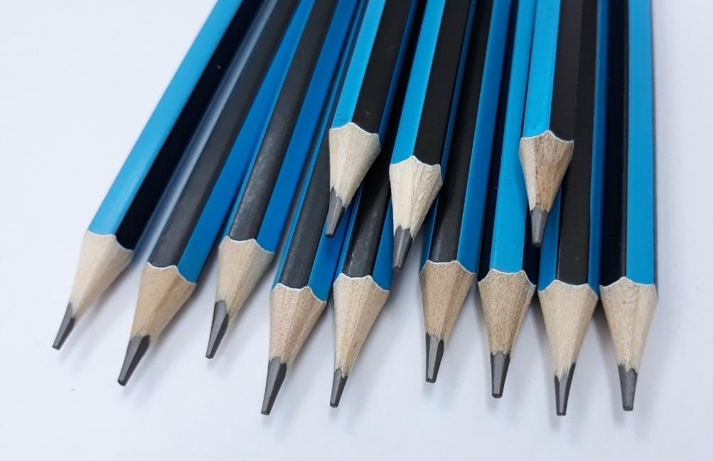 Bút chì gỗ có gôm 2B Batos Pencil PC-B02( hộp 12 cây)