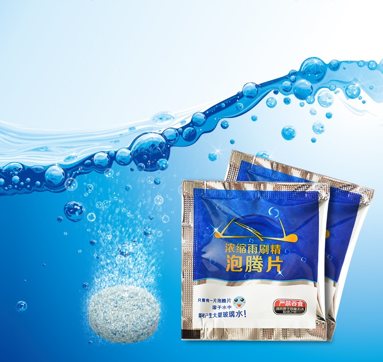 Viên Sủi Nước Rửa Kính Ô Tô - 1 Viên Pha 4 Lít Nước