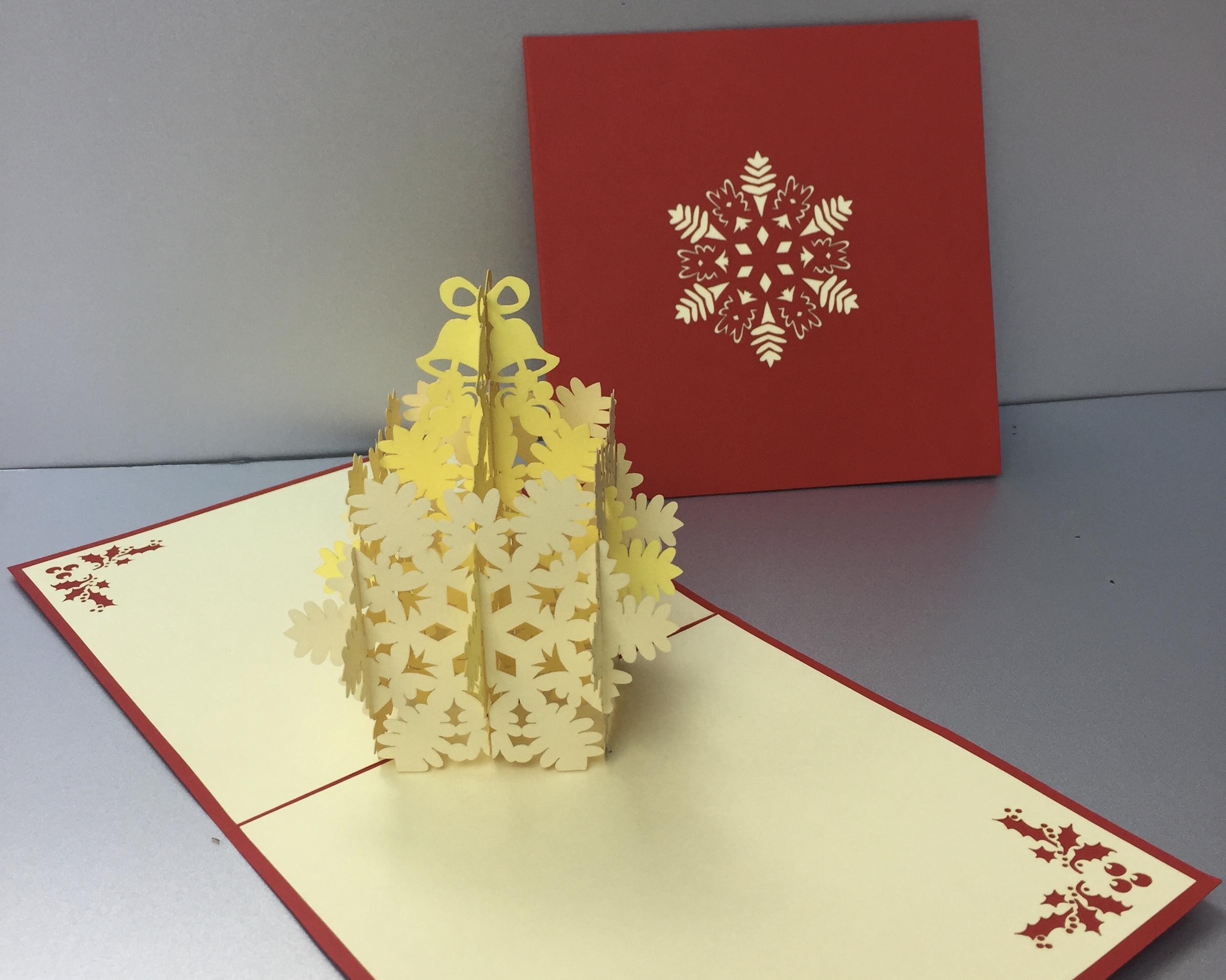 Snowflakes 2 - Noel - 3D Card