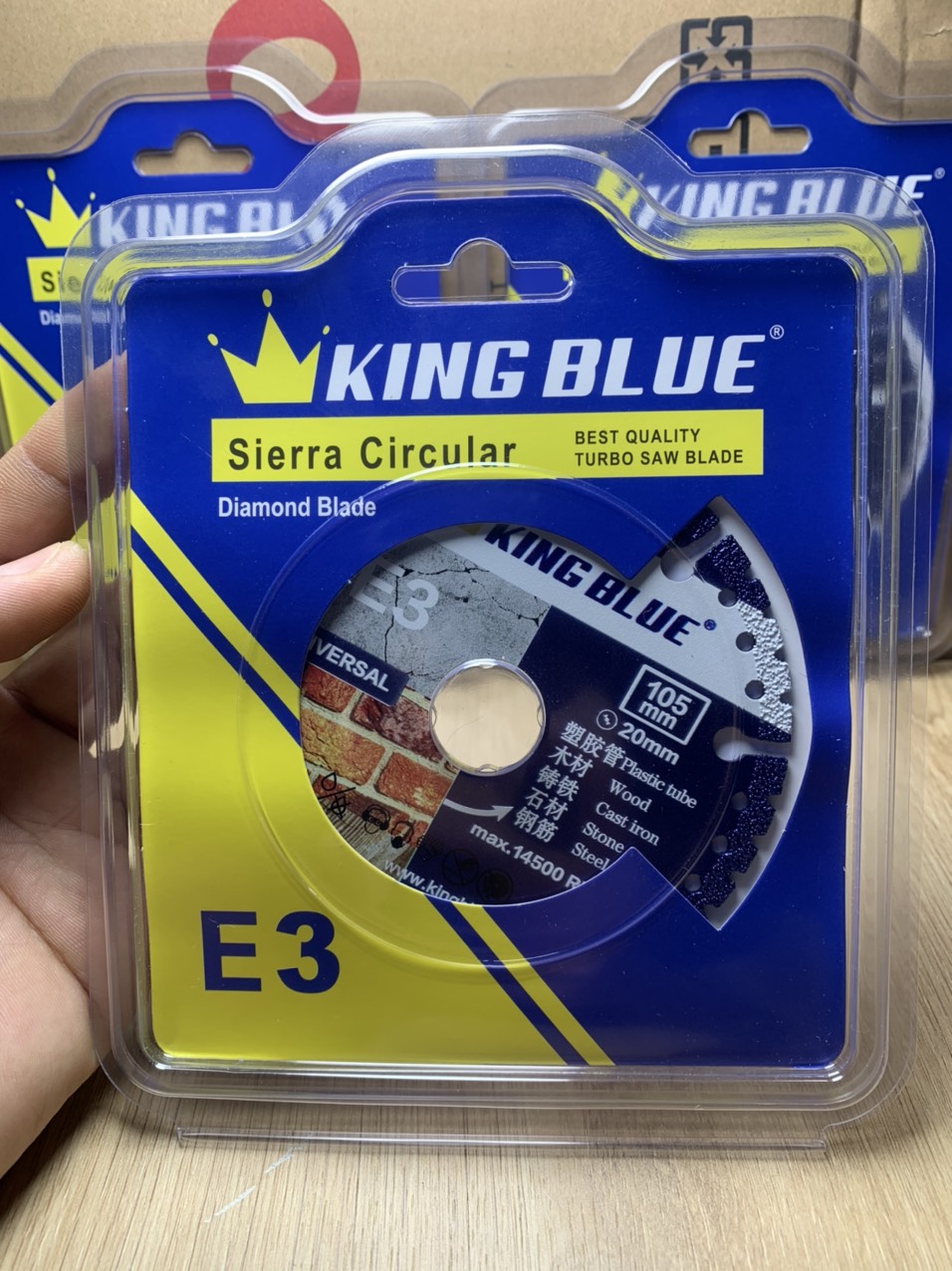Lưỡi cắt gạch đá sắt gỗ đa năng tiện dụng thương hiệu King Blue chất lượng