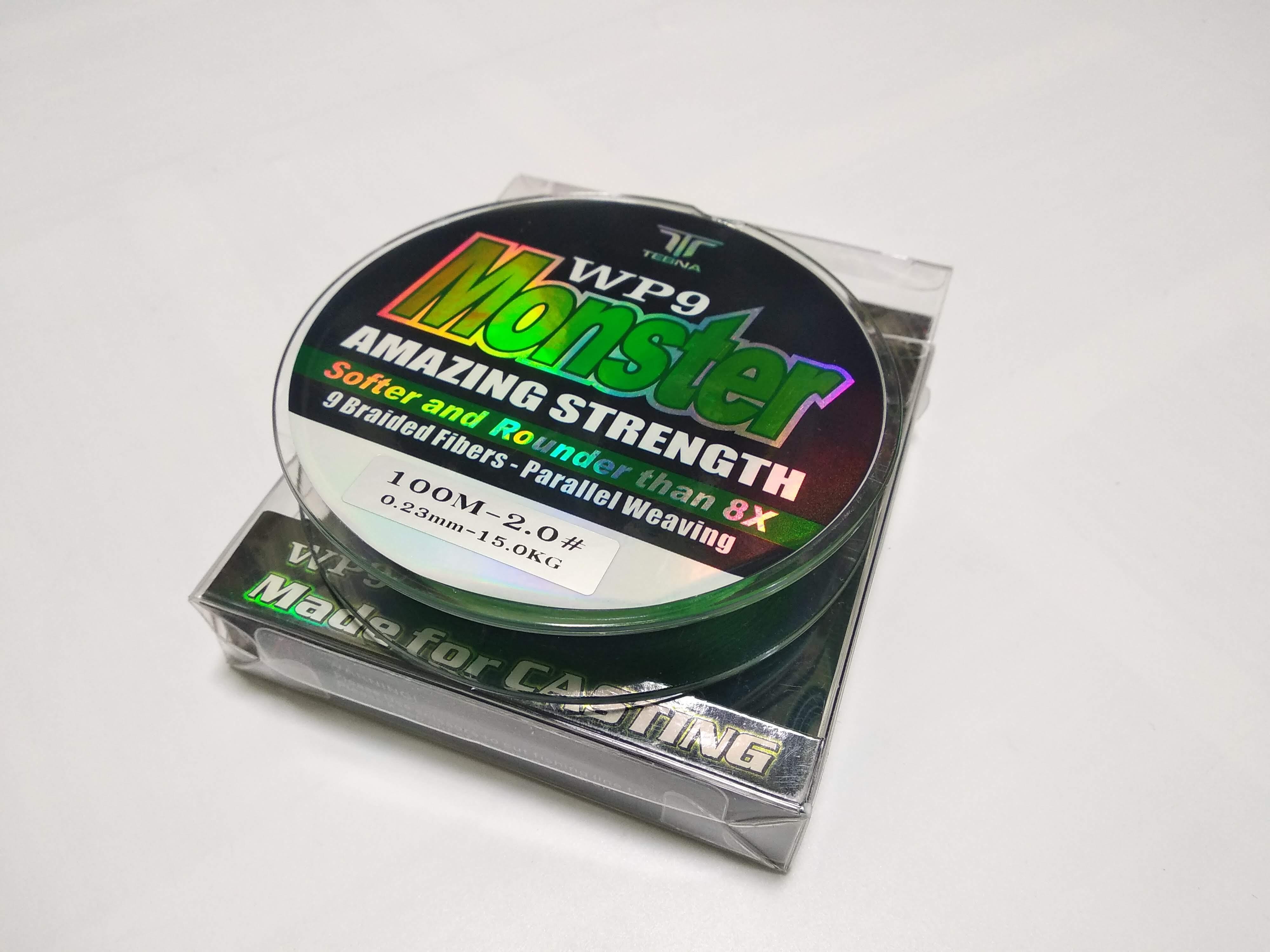 Fishing line monster wp9 pe - 100m