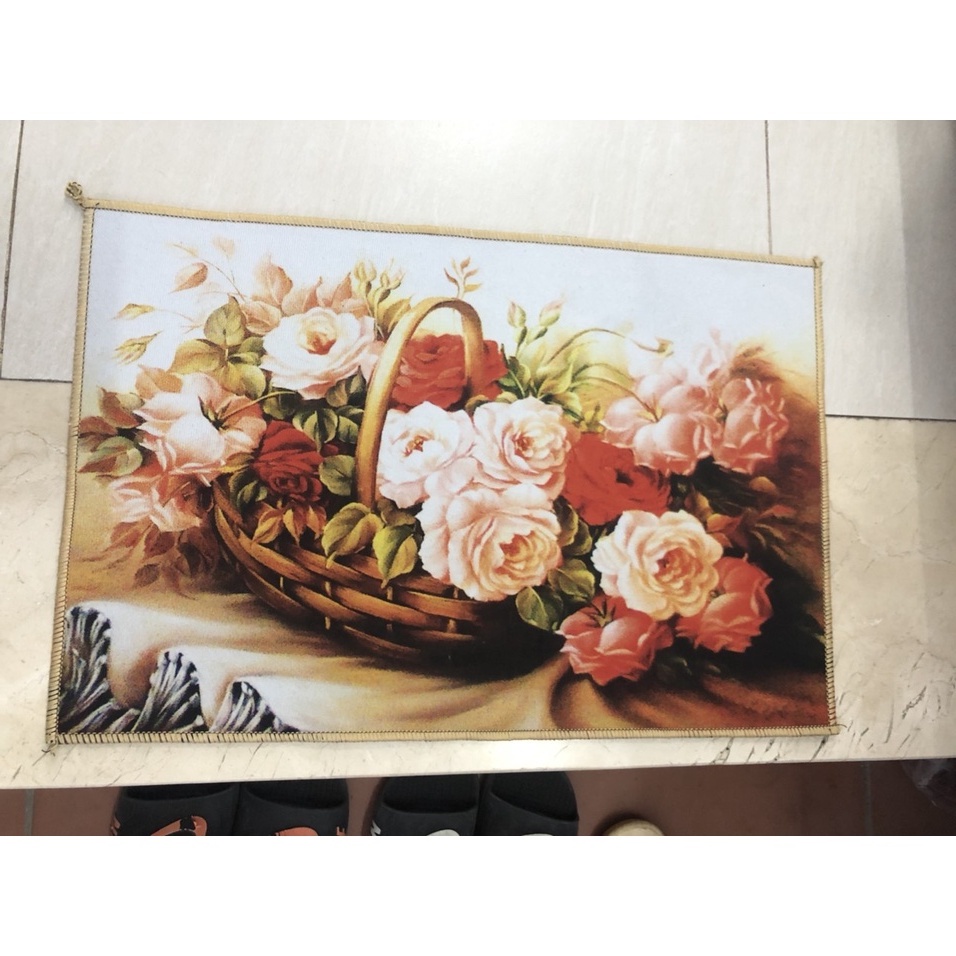 Thảm Lau Chân 3D Kích Thước 40 X 60Cm