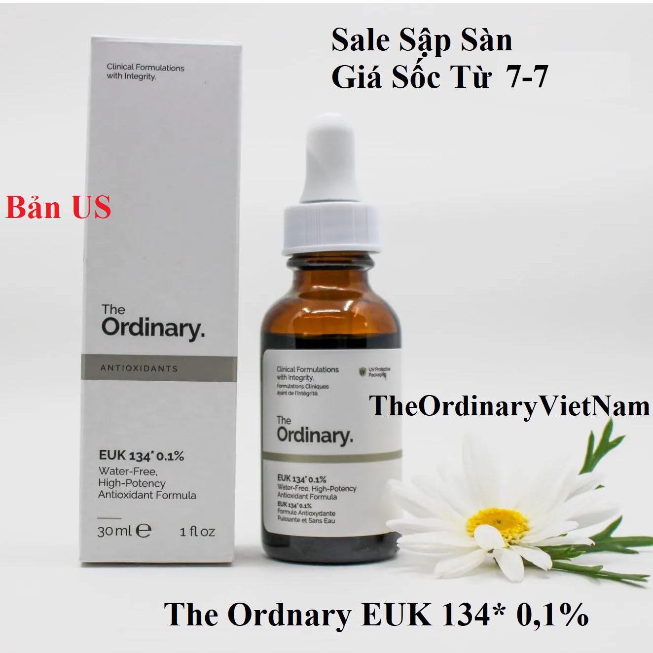 [HN] The Ordinary EUK 134* 0.1% Chống Oxy Hóa Cho Da