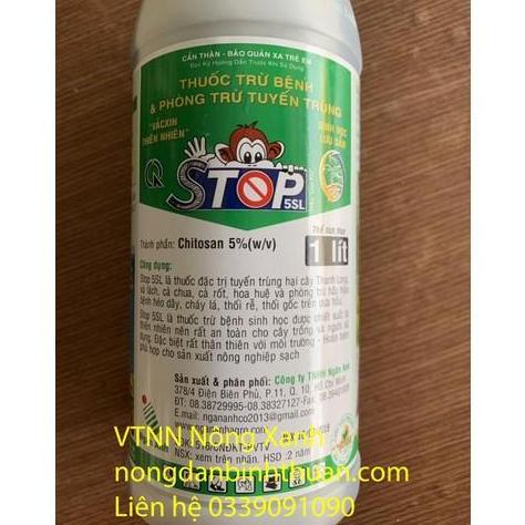 Trừ tuyến trùng sinh học stop 5sl chai 1 lít