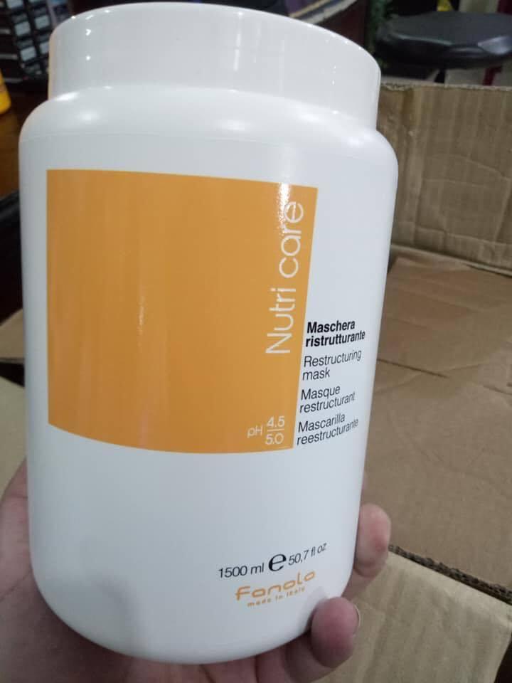 [HCM]Kem ủ tóc Fanola Nutricare hàng chuẩn - 1500ml