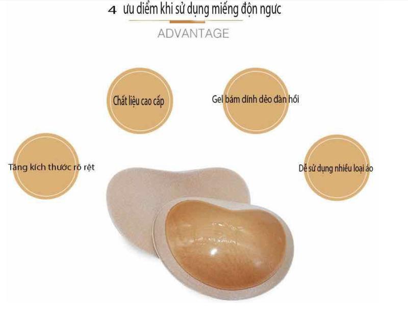 Miếng Dán Độn Ngực- Set 2 Miếng Dán Nâng Ngực