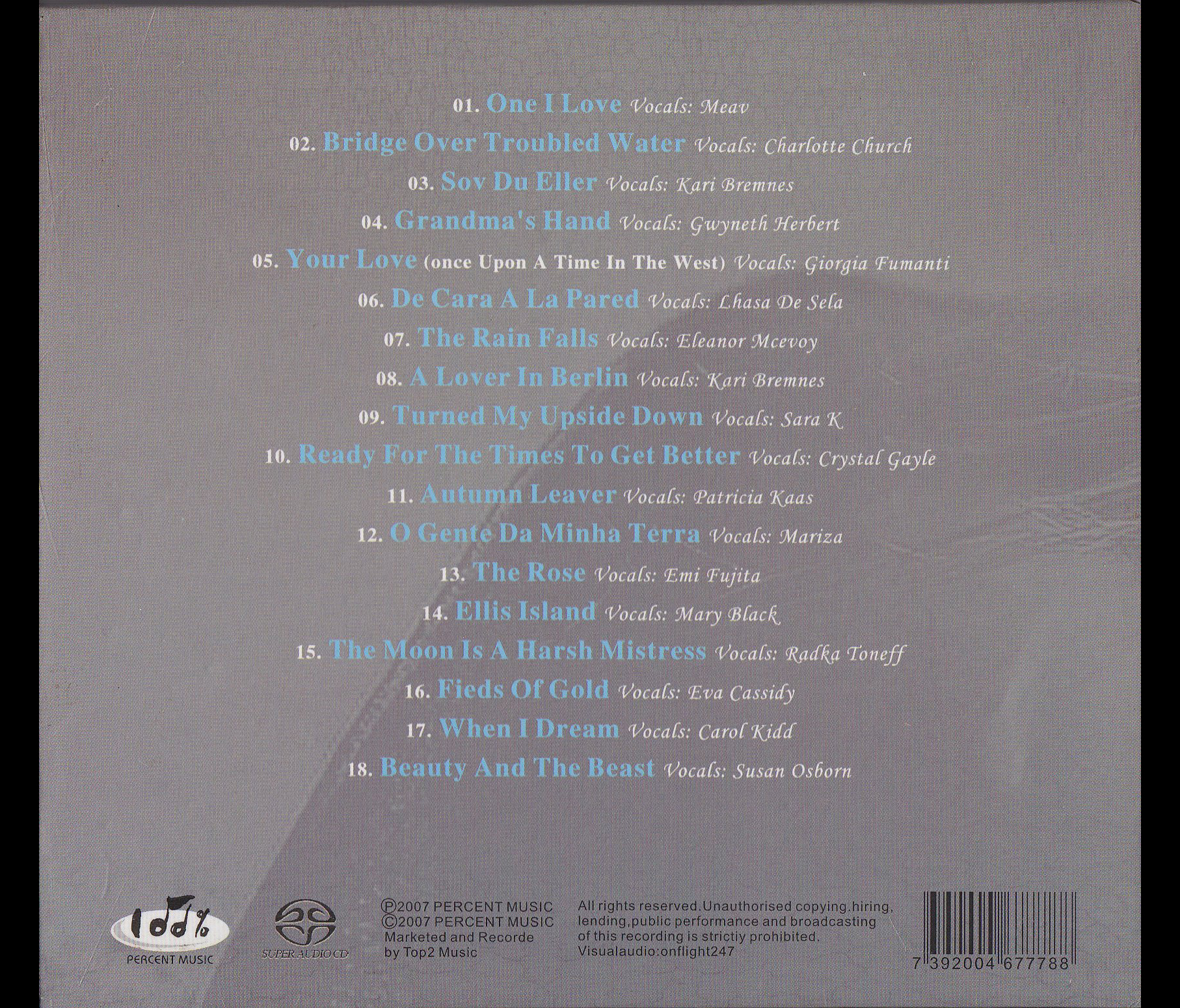 Bộ 6 đĩa cd nhạc audiophile 4