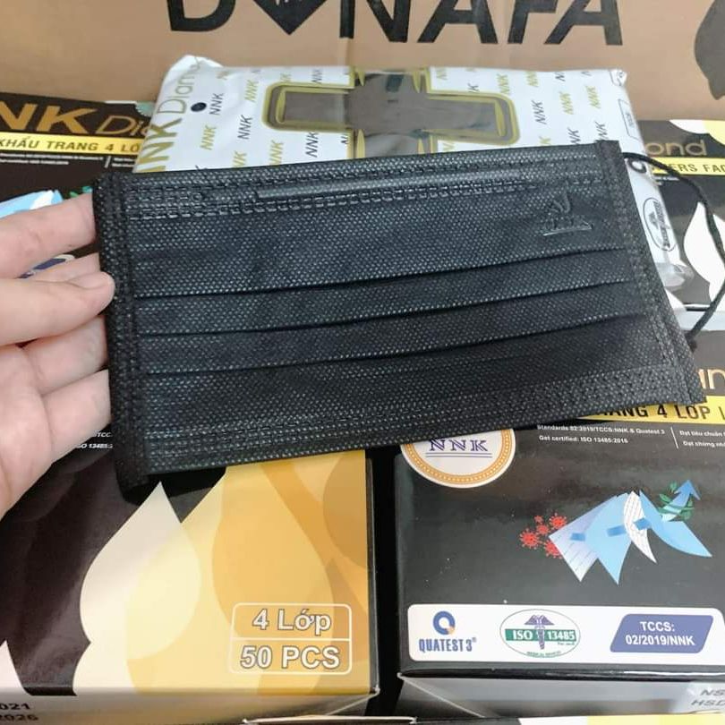 Khẩu Trang Y Tế NNK 4 Lớp Kháng Khuẩn(Hộp 50c)