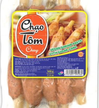 Chạo Tôm Chay Âu Lạc 500g