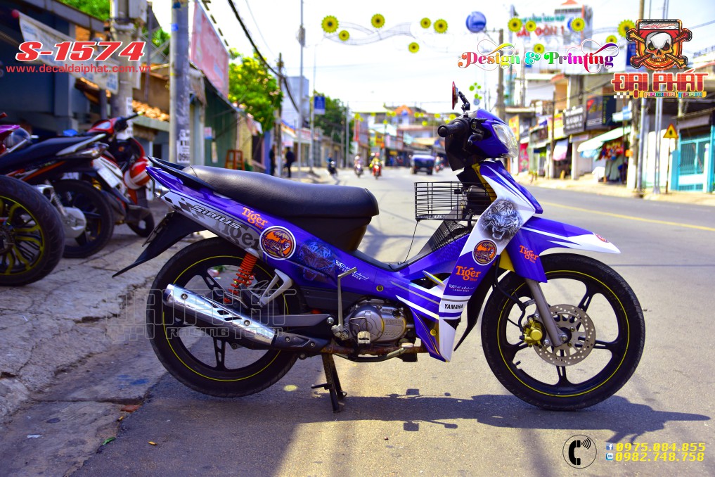 Tem Trùm Sirius Xanh Trắng Tiger - S-1574