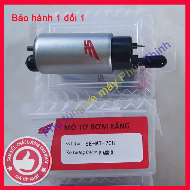 Mô tơ bơm xăng xe máy Piaggio, bảo hành 6 tháng
