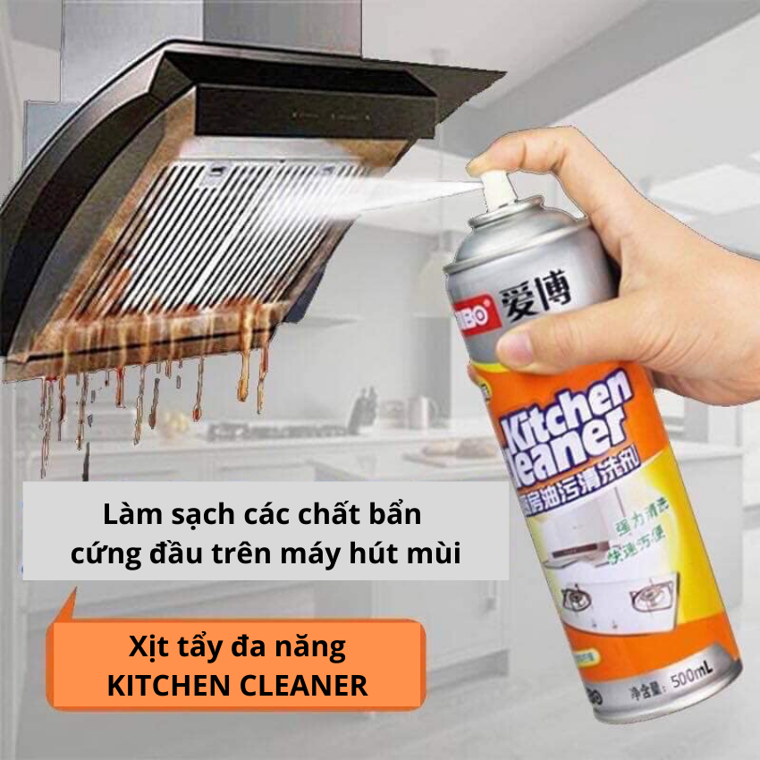 CHAI TẨY RỬA NHÀ BẾP ĐÁNH BAY VẾT BẨN DẦU MỠ TRÊN MẶT BẾP CHAI KITCHEN KHỬ MÙI ĐÁNH BÓNG NHÀ BẾP CỰC HIỆU QUẢ