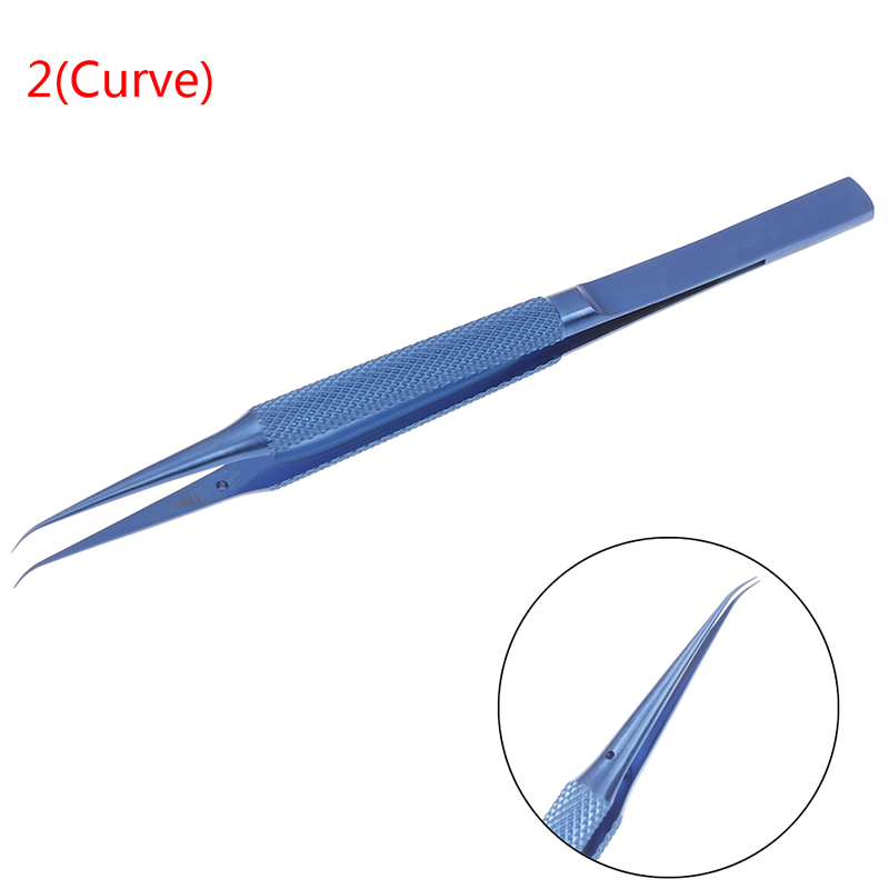 Aiqinhaimaoyi Nhíp vân tay chính xác cạnh 0.15mm Dụng cụ sửa chữa nhíp hợp kim Titan