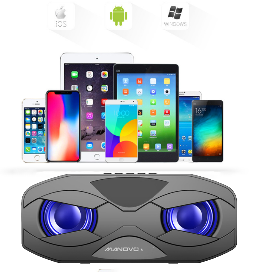 SIÊU TRẦM - LOA BLUETOOTH 5.0 MANOOVO M4