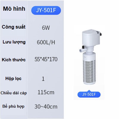 Thiết Bị Lọc Bơm Oxy mini 3 Trong 1 tròn JY