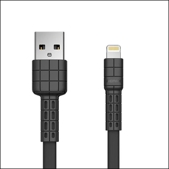 Cáp sạc iPhone Remax Armor Data Lightning Rc-116i hỗ trợ sạc nhanh 2.4A