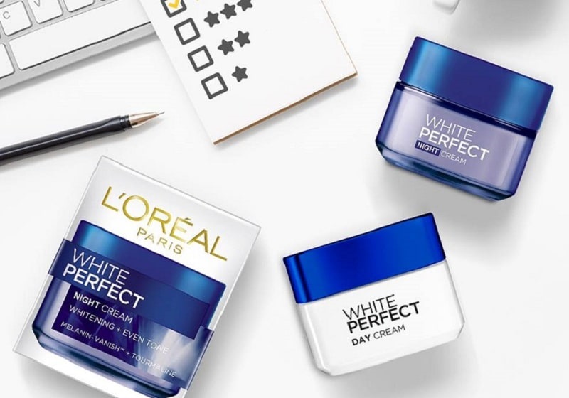 [HCM]Kem Dưỡng Trắng Da Loreal White Perfect Ban Đêm 50ml