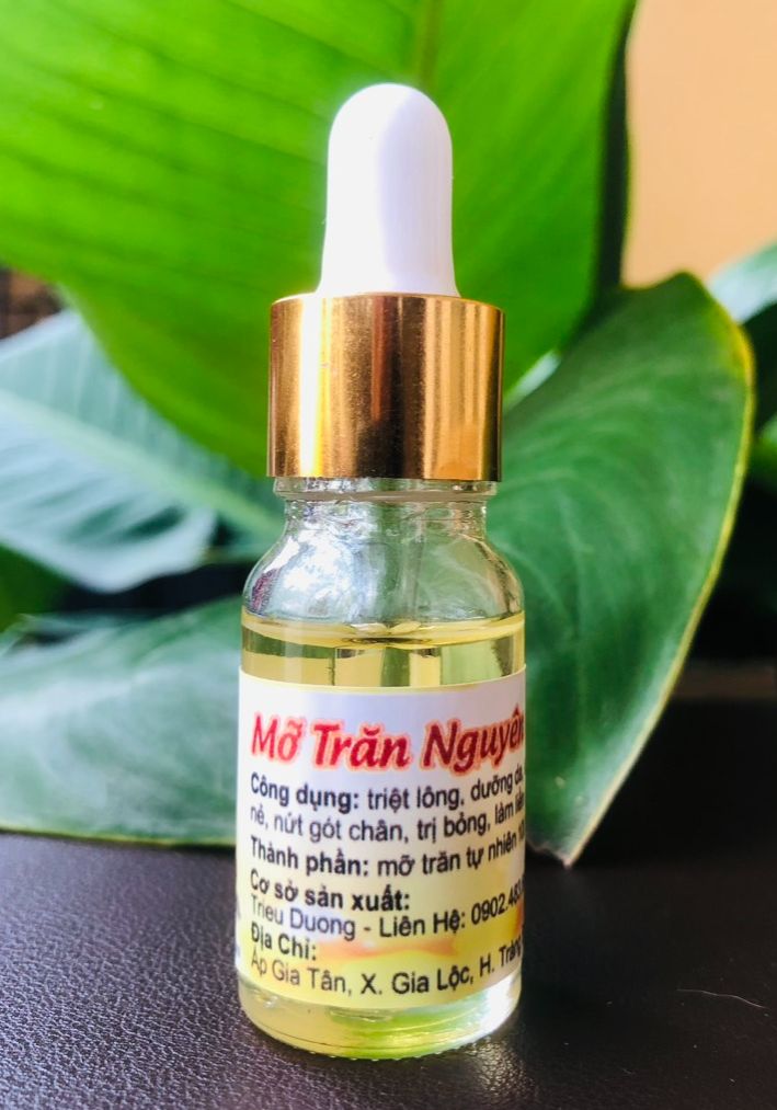 Mỡ trăn nguyên chất Triêu Dương - 10ml