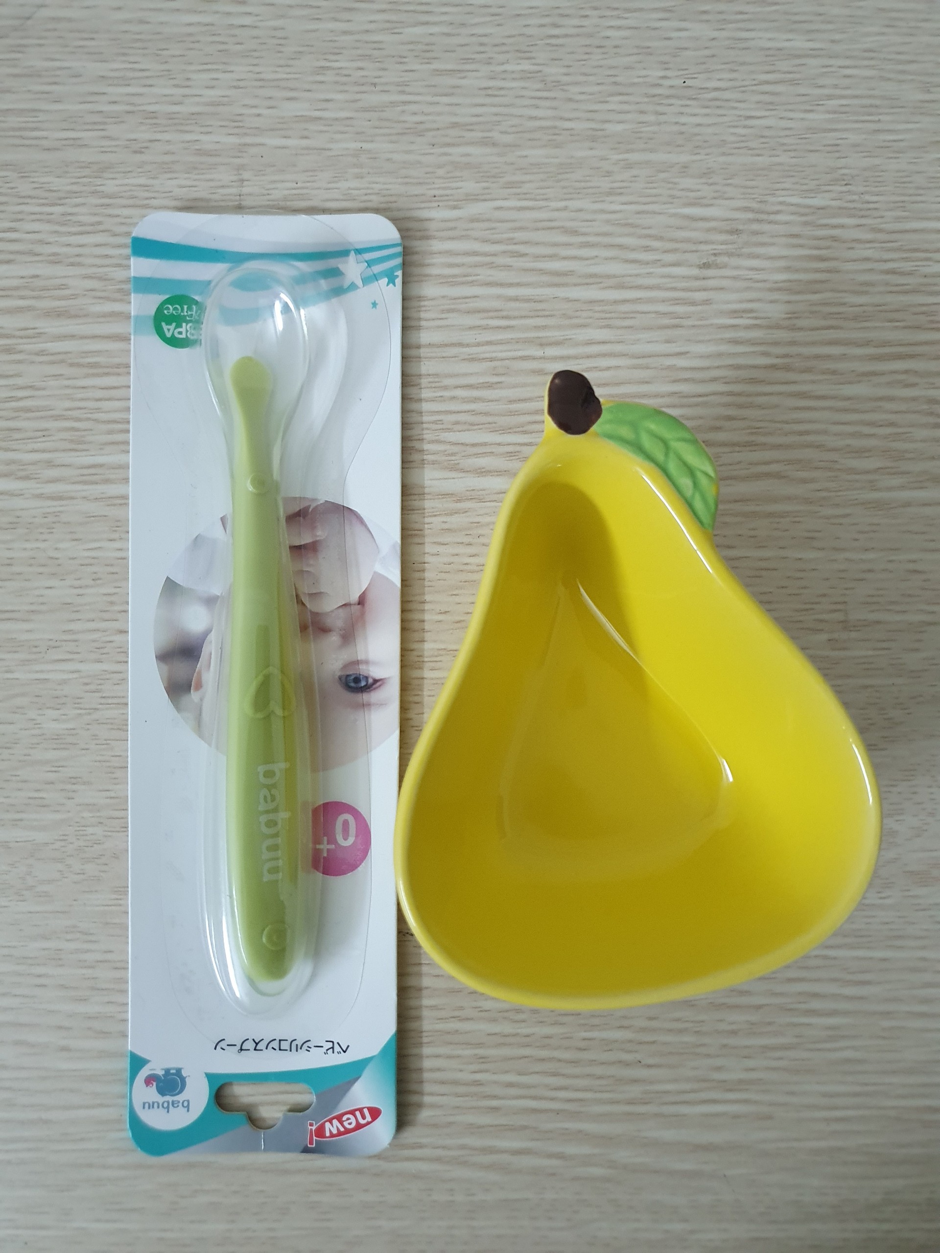 Thìa ăn dặm - Thìa ăn dặm silicon Babuu
