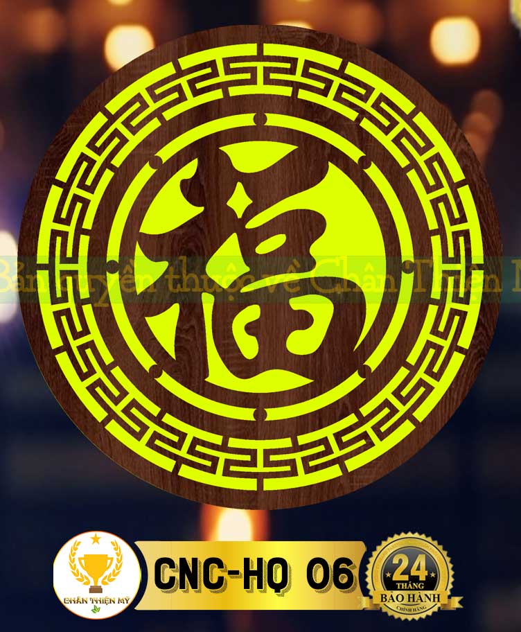 [ Đèn thờ ] CNC điện chữ Phúc