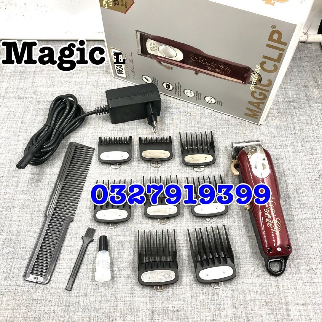 Tông đơ cắt tóc W.A.H.L MagicC Clip lưỡi kép ( cữ thép )