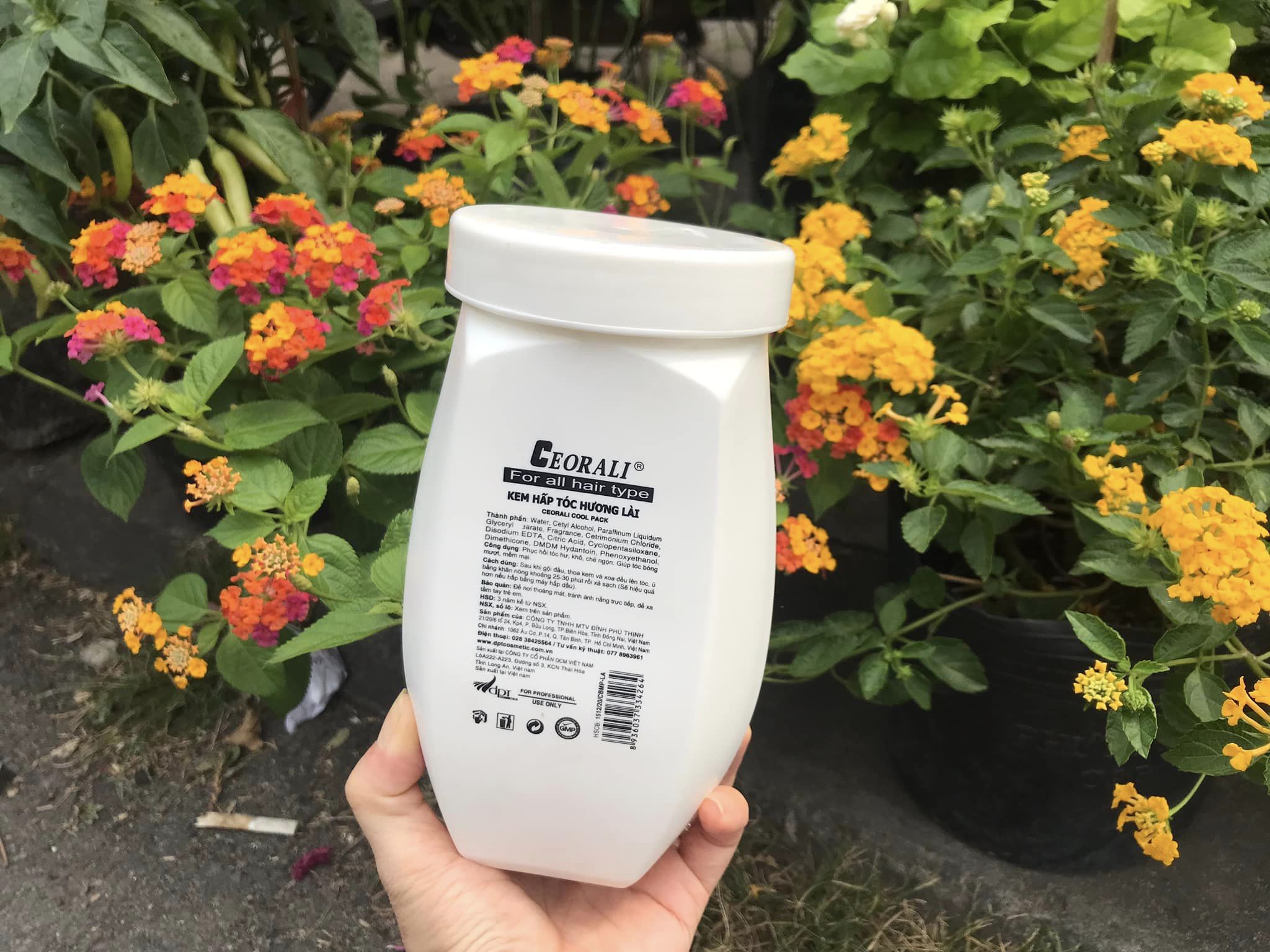Hấp tóc hoa Lài Ceorali 900 gram thơm mượt tóc