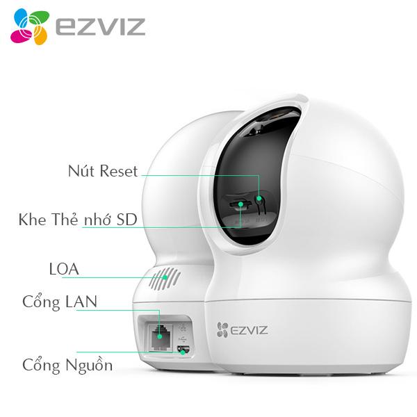 Camera wifi quay 360 độ Ezviz C6N Ez360 1080P 2MP (Phiên bản mới 2019) - Sản phẩm cao cấp của Hikvision - Camera bán chạy số 1 thế giới - Bảo hành 2 năm